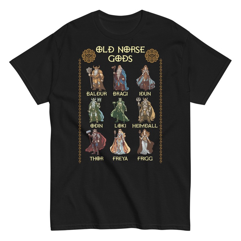 Camisetas: Dioses Nórdicos Vikingos