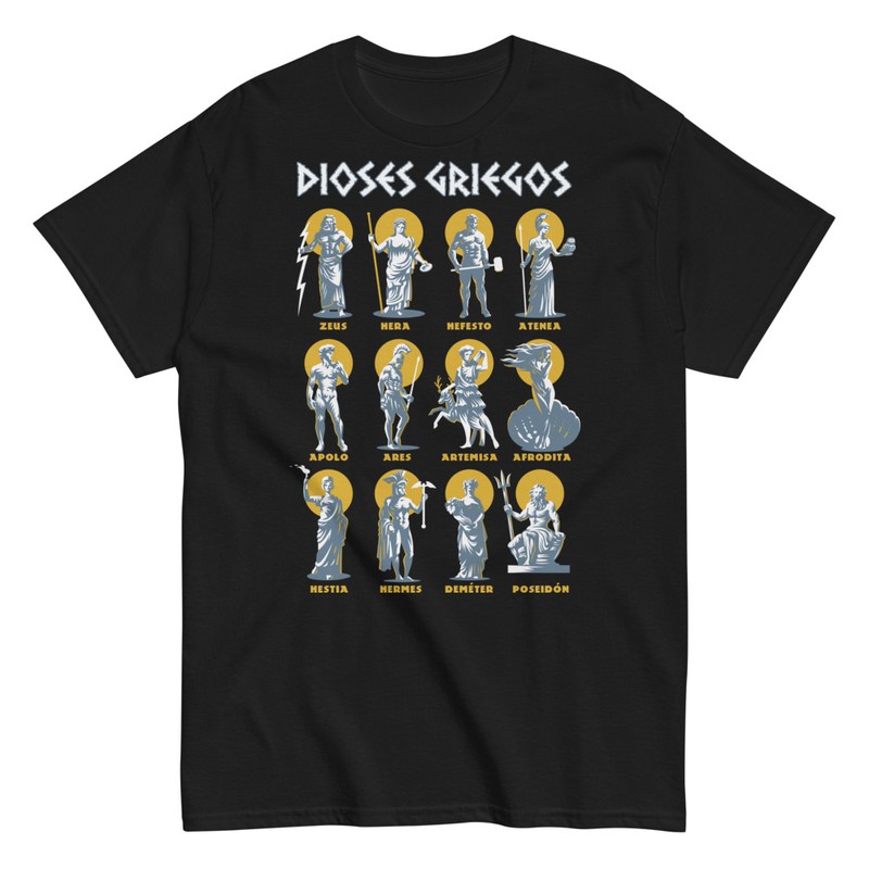 Camisetas: Principales Dioses Griegos