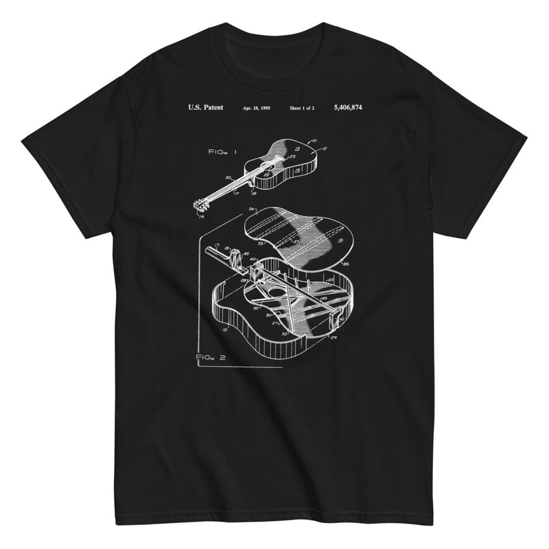Camisetas: Patente de Guitarra Acústica