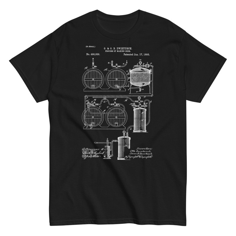 Camisetas: Patente de Fabricación de Cerveza