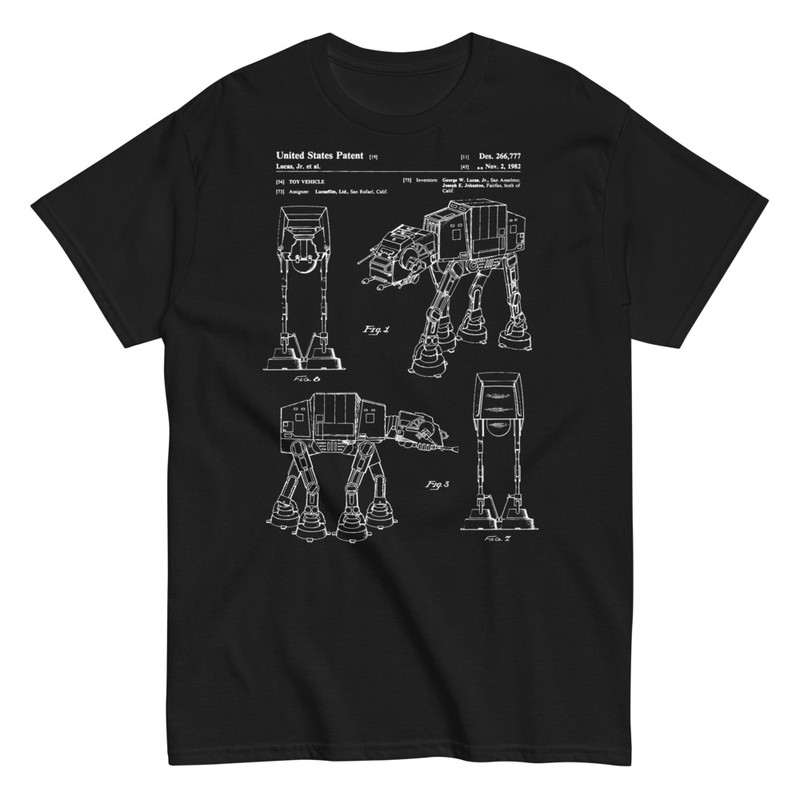 Camisetas: Patente de AT-AT Walker