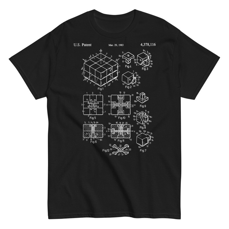 Camisetas: Patente del Cubo de Rubik