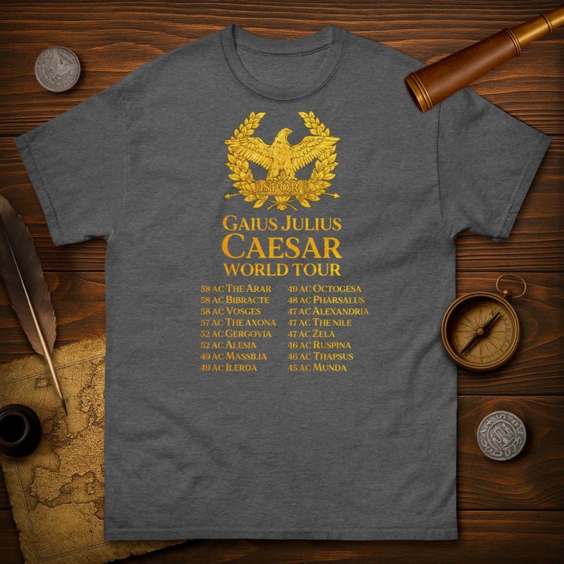 Camisetas: Gira Mundial Julius Caesar
