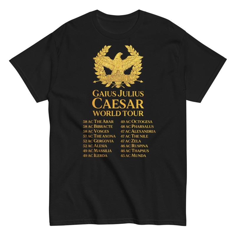 Camisetas: Gira Mundial Julius Caesar
