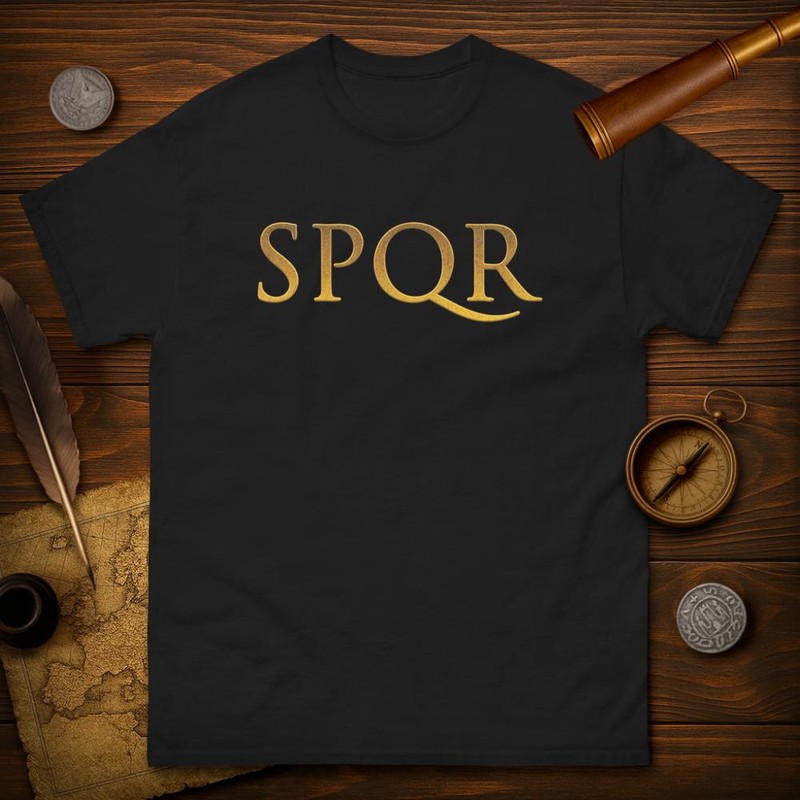 Camisetas: Antigua Roma SPQR