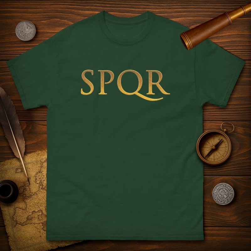 Camisetas: Antigua Roma SPQR
