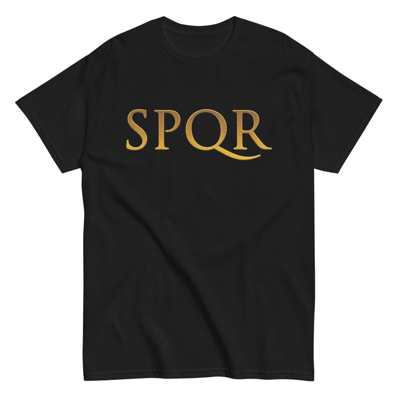 Camisetas: Antigua Roma SPQR