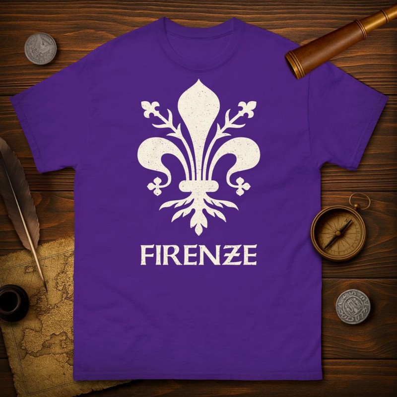 Camisetas: Símbolo Flor de Lis Florencia