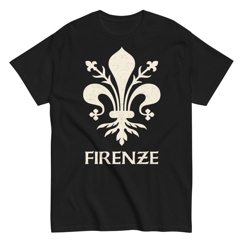 Camisetas: Símbolo Flor de Lis Florencia