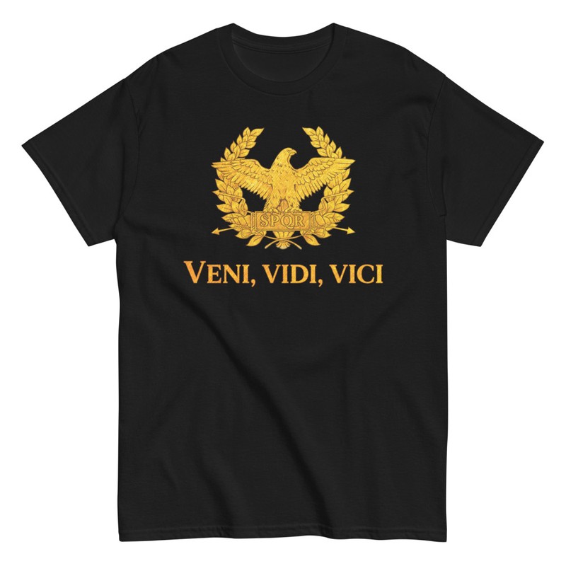 Camisetas: Águila SPQR y Veni, Vidi, Vici
