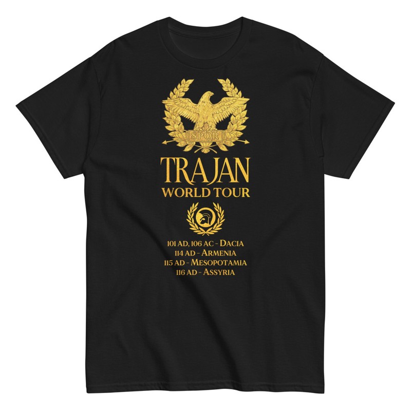 Camisetas: Imperio Romano Trajano Gira Mundial