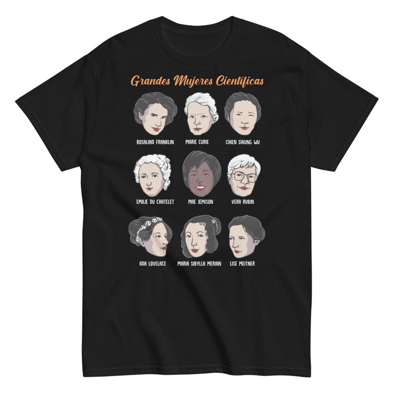 Camisetas: Grandes Mujeres Científicas