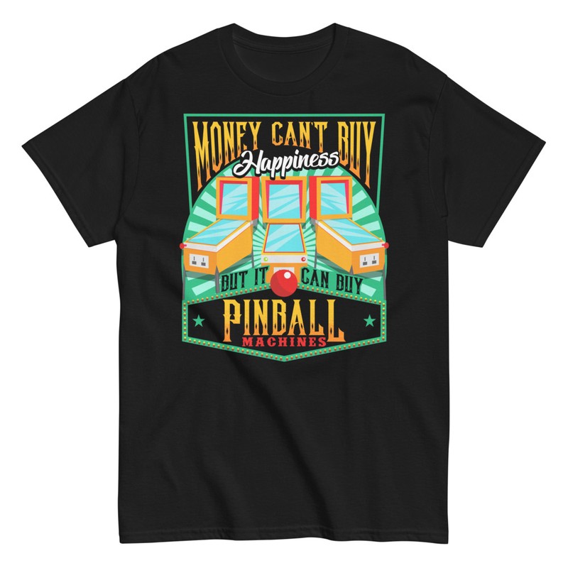 Camisetas: Pinball Felicidad Arcade Machine