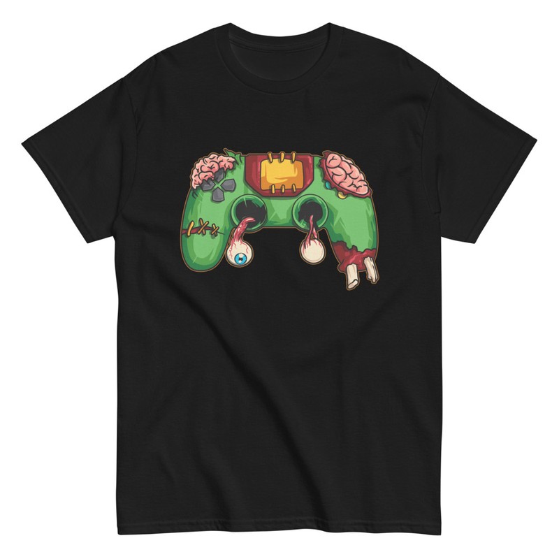 Camisetas: Mando Zombie Gamer