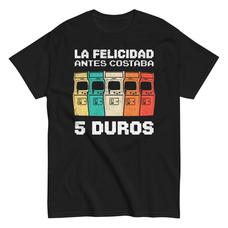 Camisetas: Arcade Felicidad 5 Duros