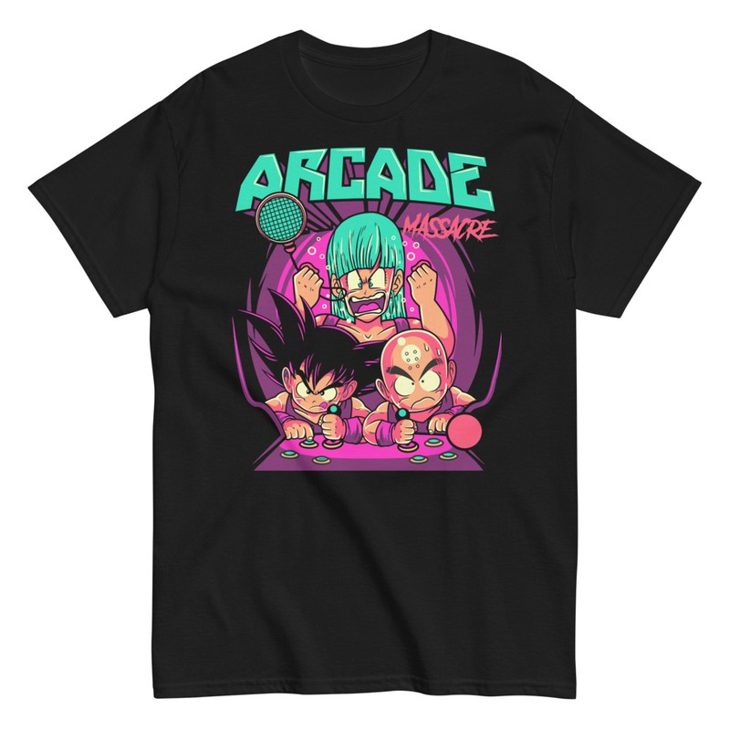 Camisetas: Arcade Massacre Dragonball Retro