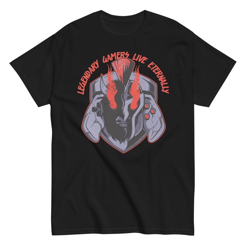 Camisetas: Calavera Gamer Legendaria