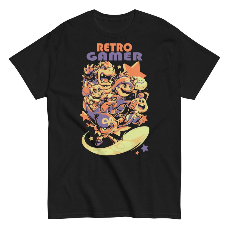 Camisetas: Personajes Retro Videojuegos Clásicos