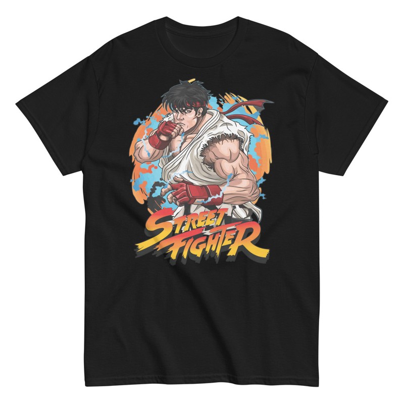 Camisetas: Ryu Street Fighter Retro Arcade