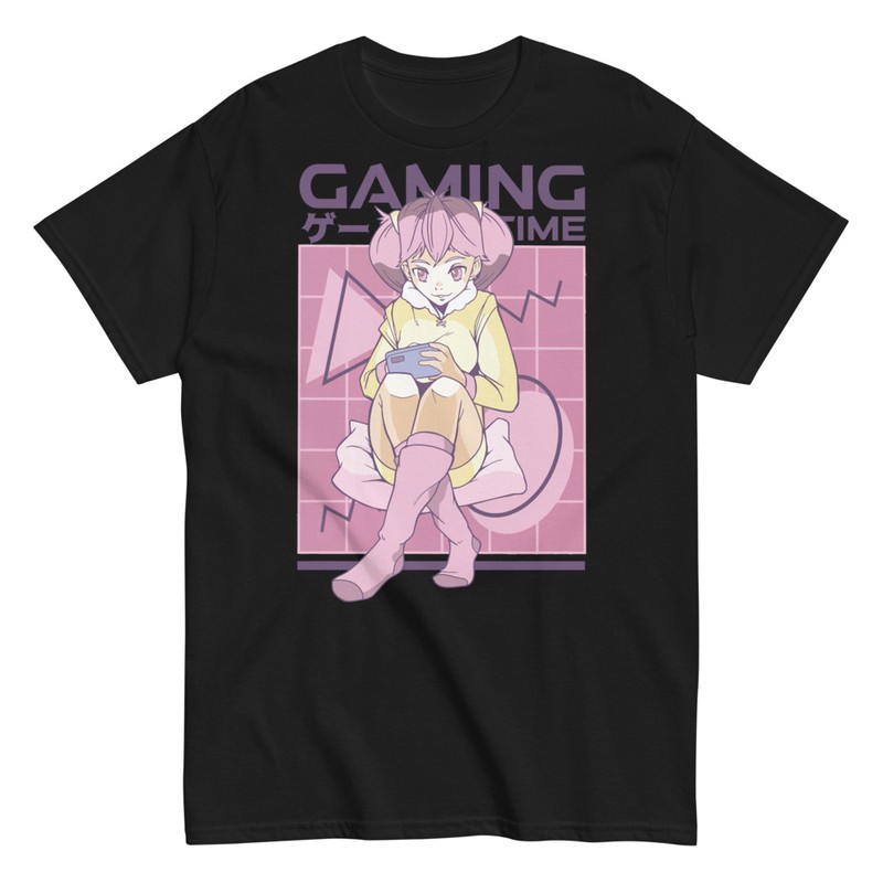 Camisetas: Gamer Anime Estilo Kawaii