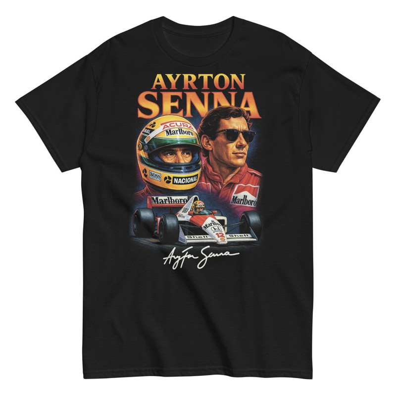 Camisetas: Homenaje Ayrton Senna Fórmula 1