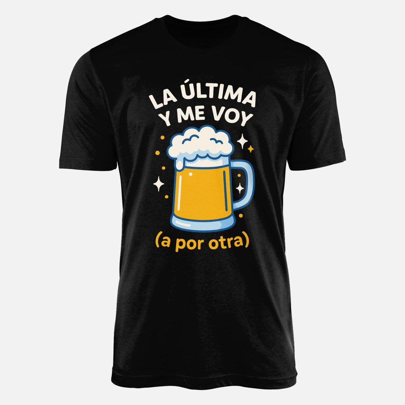 Camisetas: La &uacute;ltima y me voy, a por otra