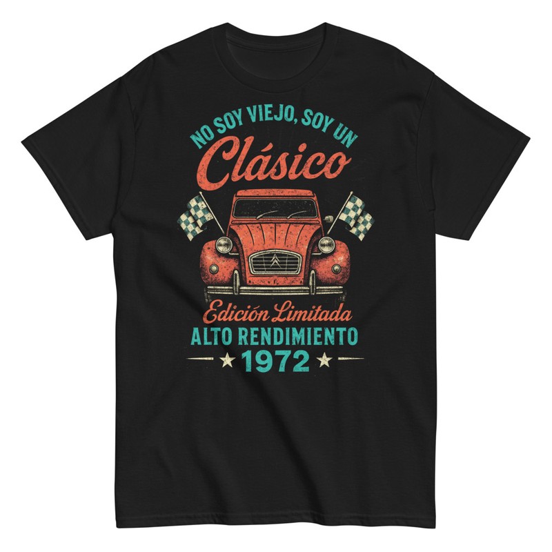 Camisetas: No Soy Viejo Soy Clásico Coche 2CV