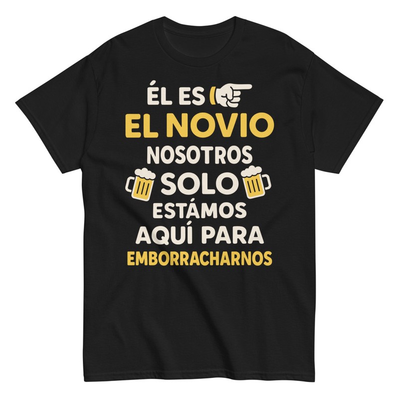 Camisetas: Él Es El Novio