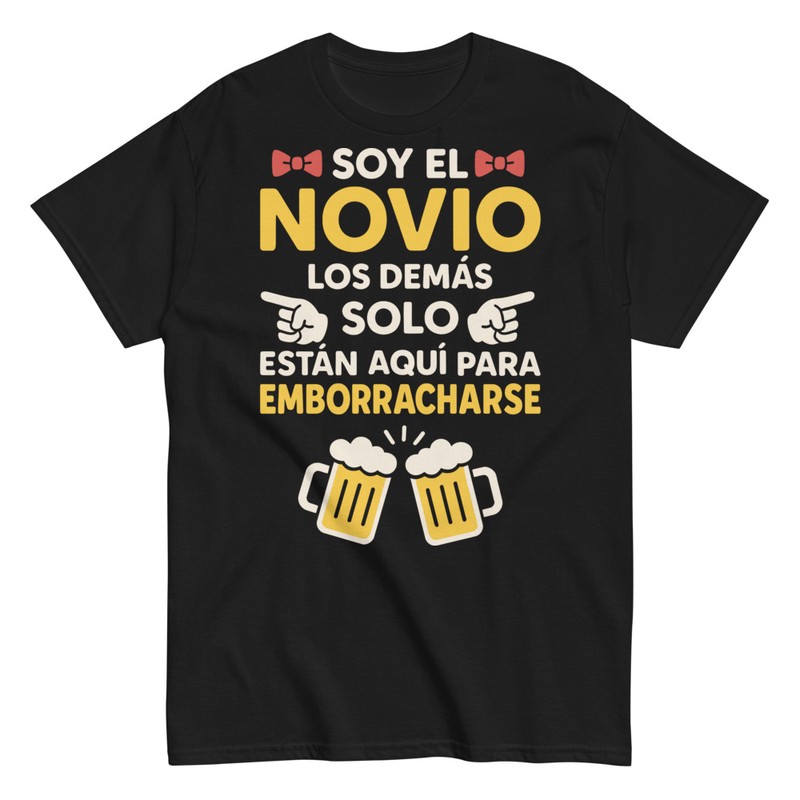 Camisetas: Novio Los Demás Para Emborracharse