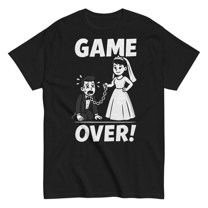 Camisetas: Despedida de Soltero Game Over