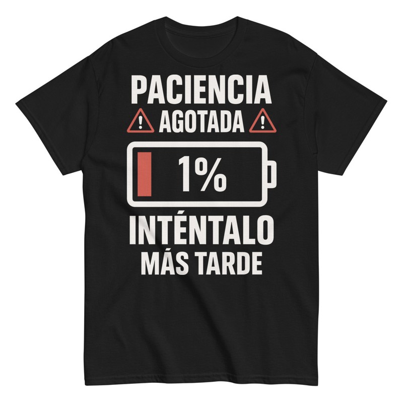 Camisetas: Friki Paciencia Agotada