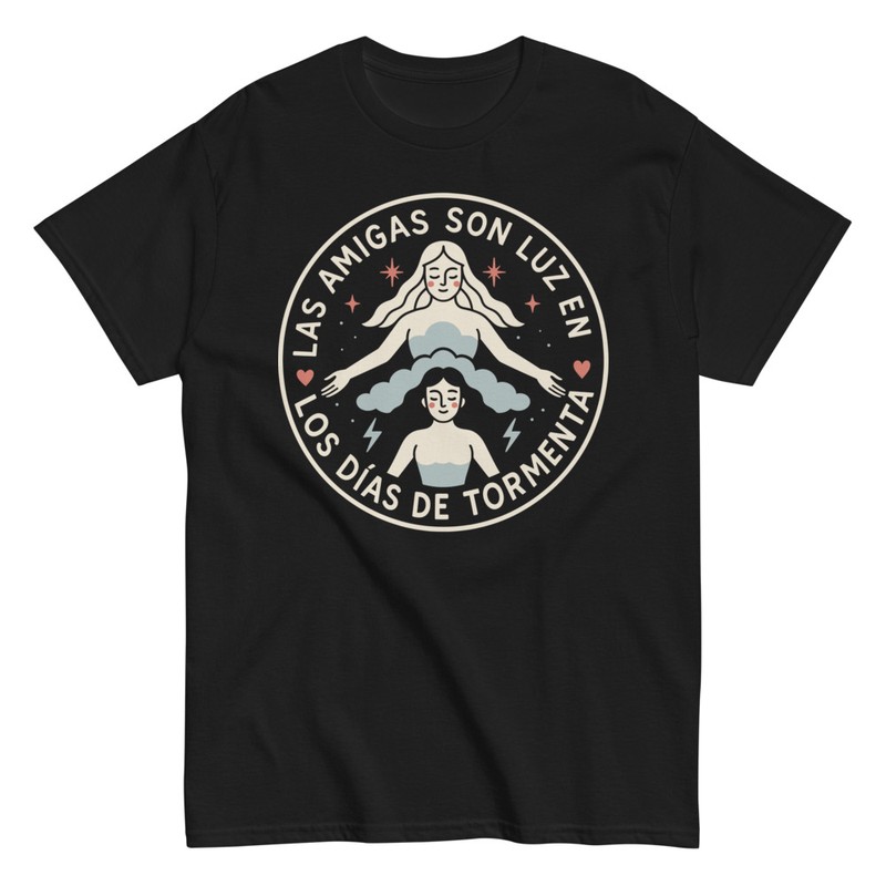 Camisetas: Amigas Luz Días Tormenta