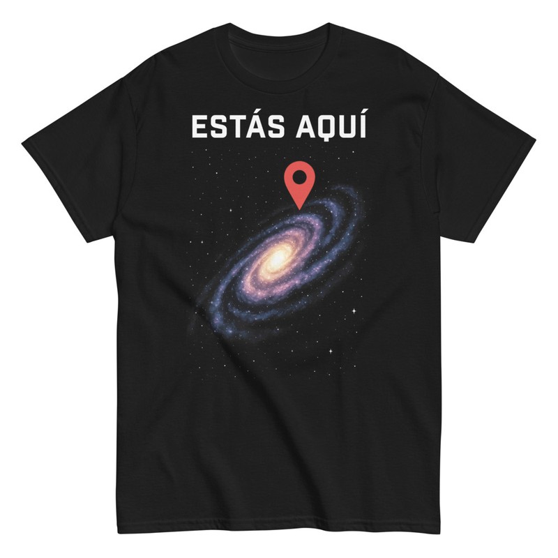 Camisetas: Ubicación Galáctica con Estilo