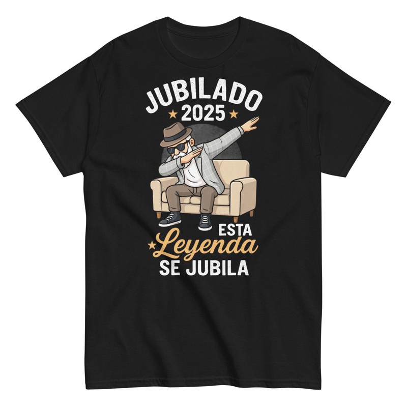 Camisetas: Leyenda Jubilado Dab 2025