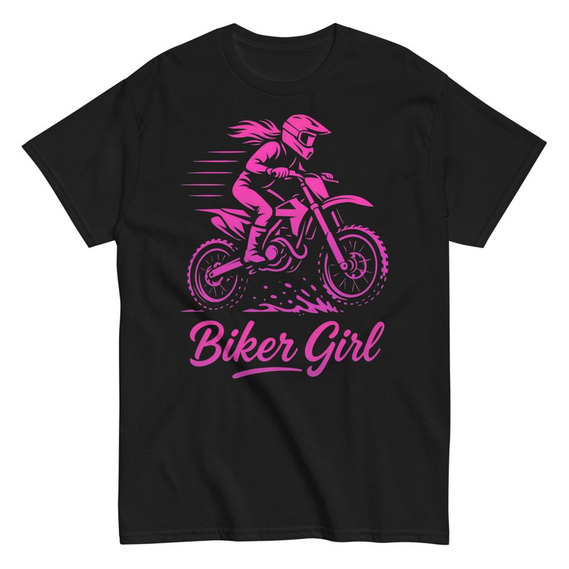 Camisetas: Chica Motera Biker Girl