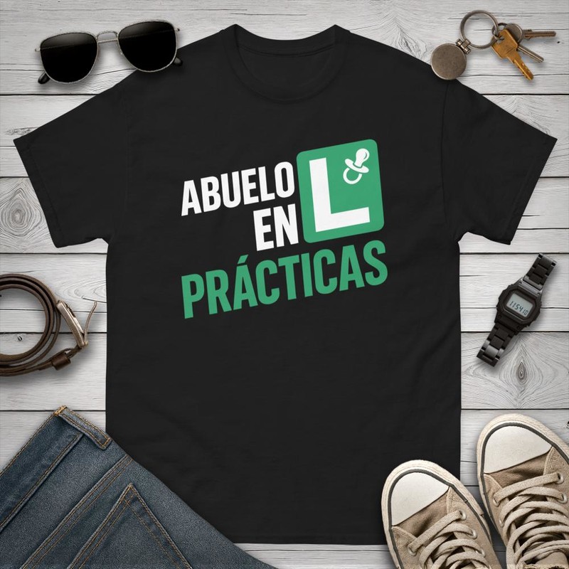 Camisetas: Abuelo en Prácticas Divertida