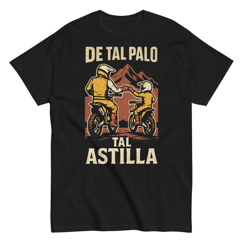 Camisetas: De Tal Palo Tal Astilla Motocross