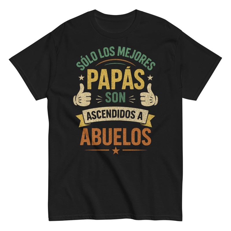 Camisetas: Ascendidos a Abuelos Papás Premium