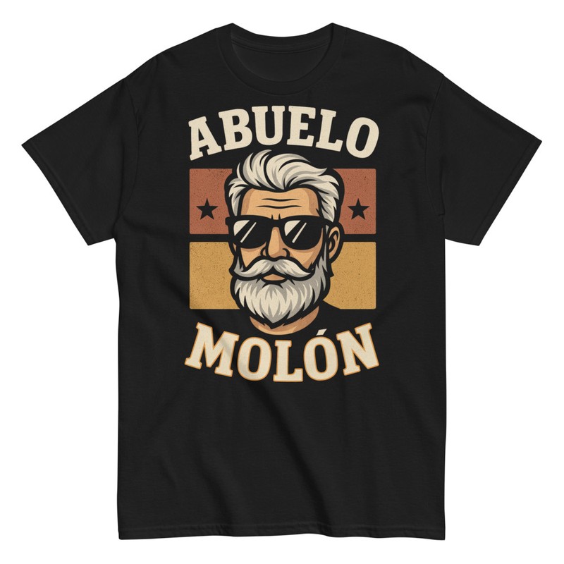 Camisetas: Abuelo Molón Camiseta Divertida