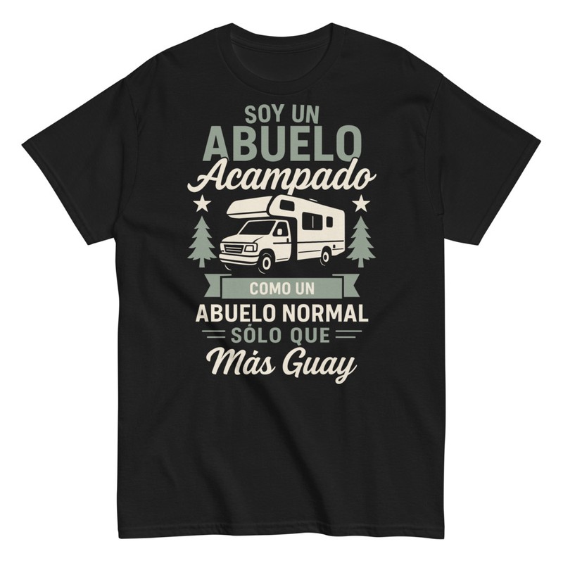 Camisetas: Abuelo Acampado Original