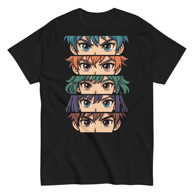 Camisetas: Rostros de Personajes Anime
