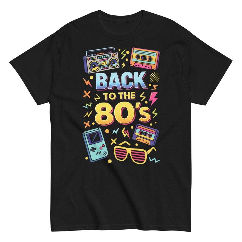 Camisetas: Retro Back to the 80's