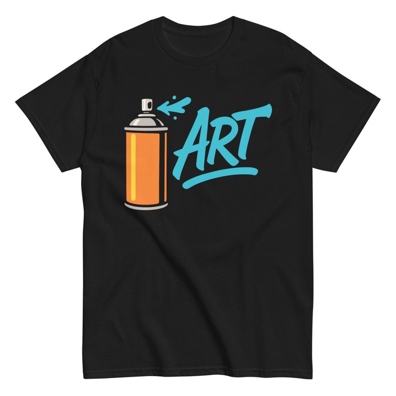Camisetas: Spray Art Divertido Graffiti