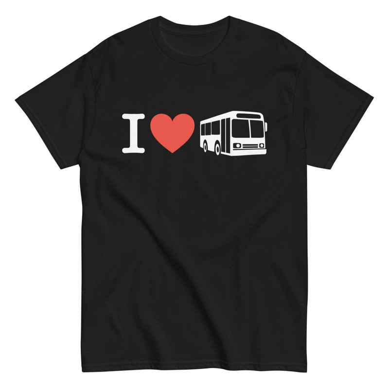 Camisetas: I love Bus
