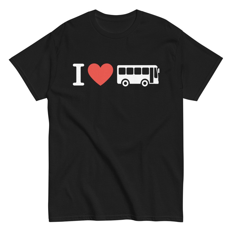 Camisetas: I Love Bus - Para Amantes de Autobuses