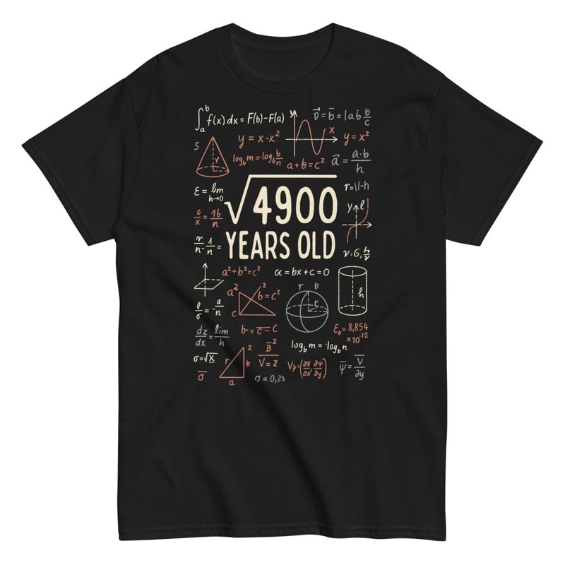 Camisetas: Matemáticas 49/00 Years Old