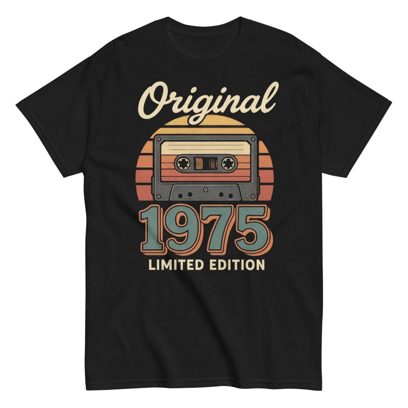Camisetas: Cinta Cassette Edición Limitada 1975
