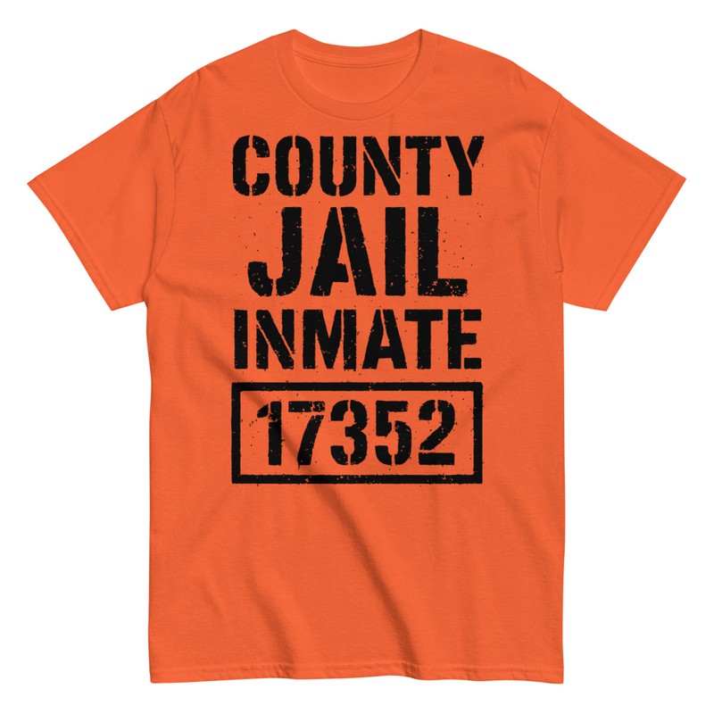 Camisetas: Disfraz Preso County Jail