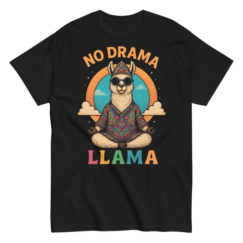 Camisetas: No Drama Llama Divertida