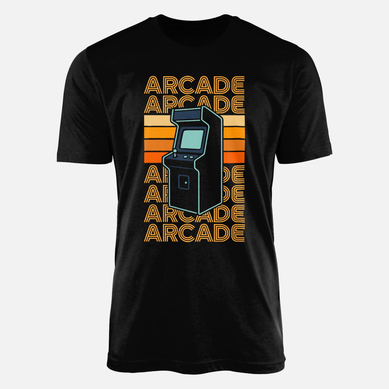 Camisetas: M&aacute;quina arcade retro